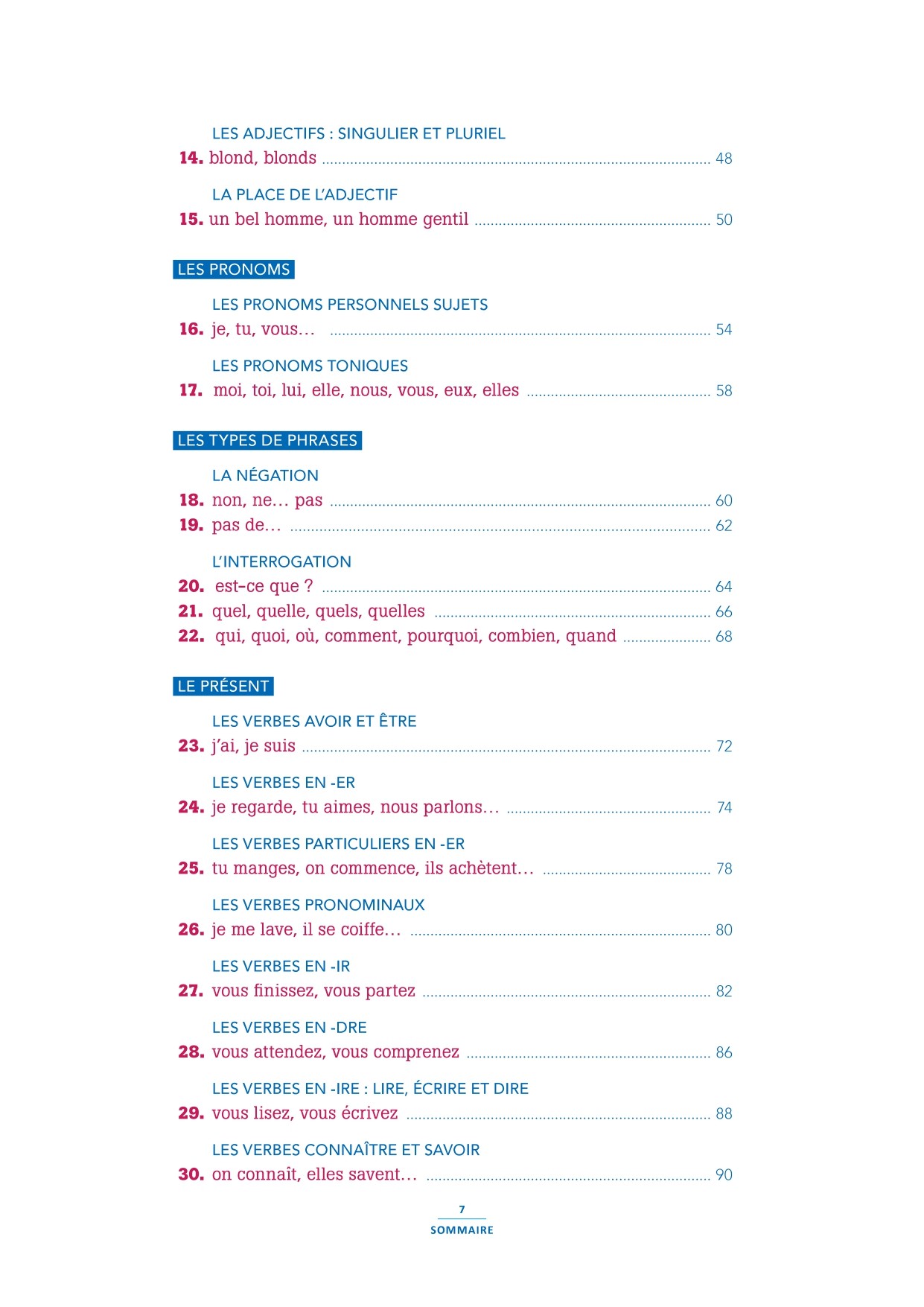 100% FLE A1 Grammaire Essentielle
