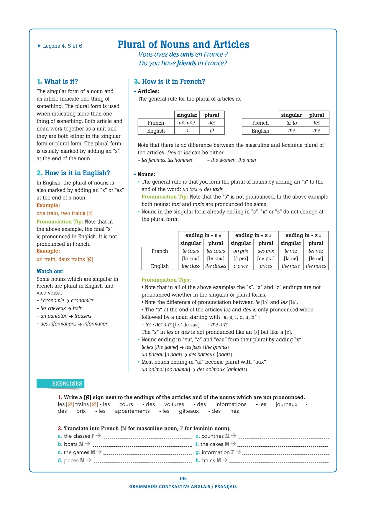 100% FLE A1 Grammaire Essentielle