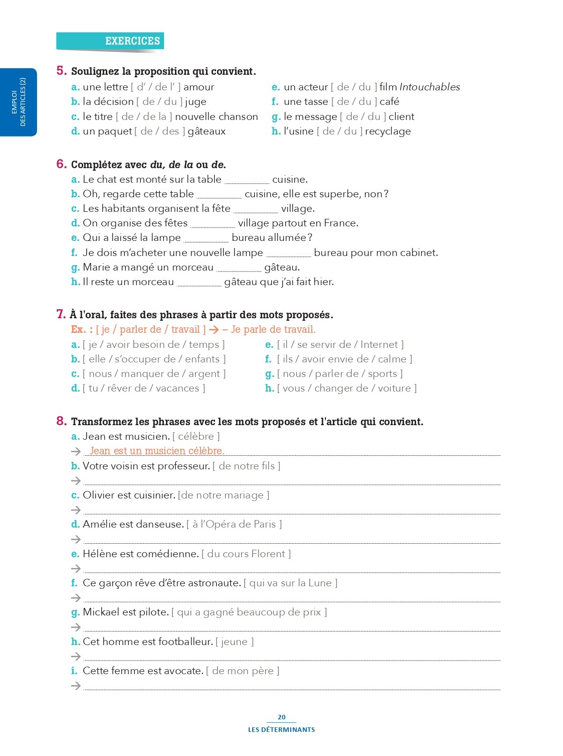 100% FLE B1 Grammaire Essentielle