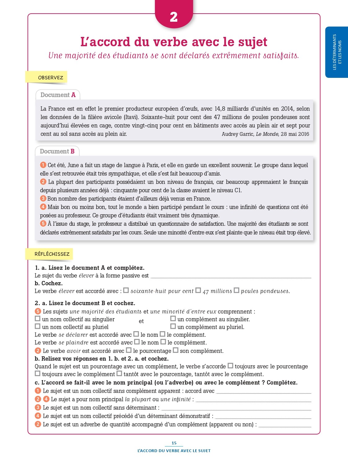 100% FLE B2 Grammaire Essentielle