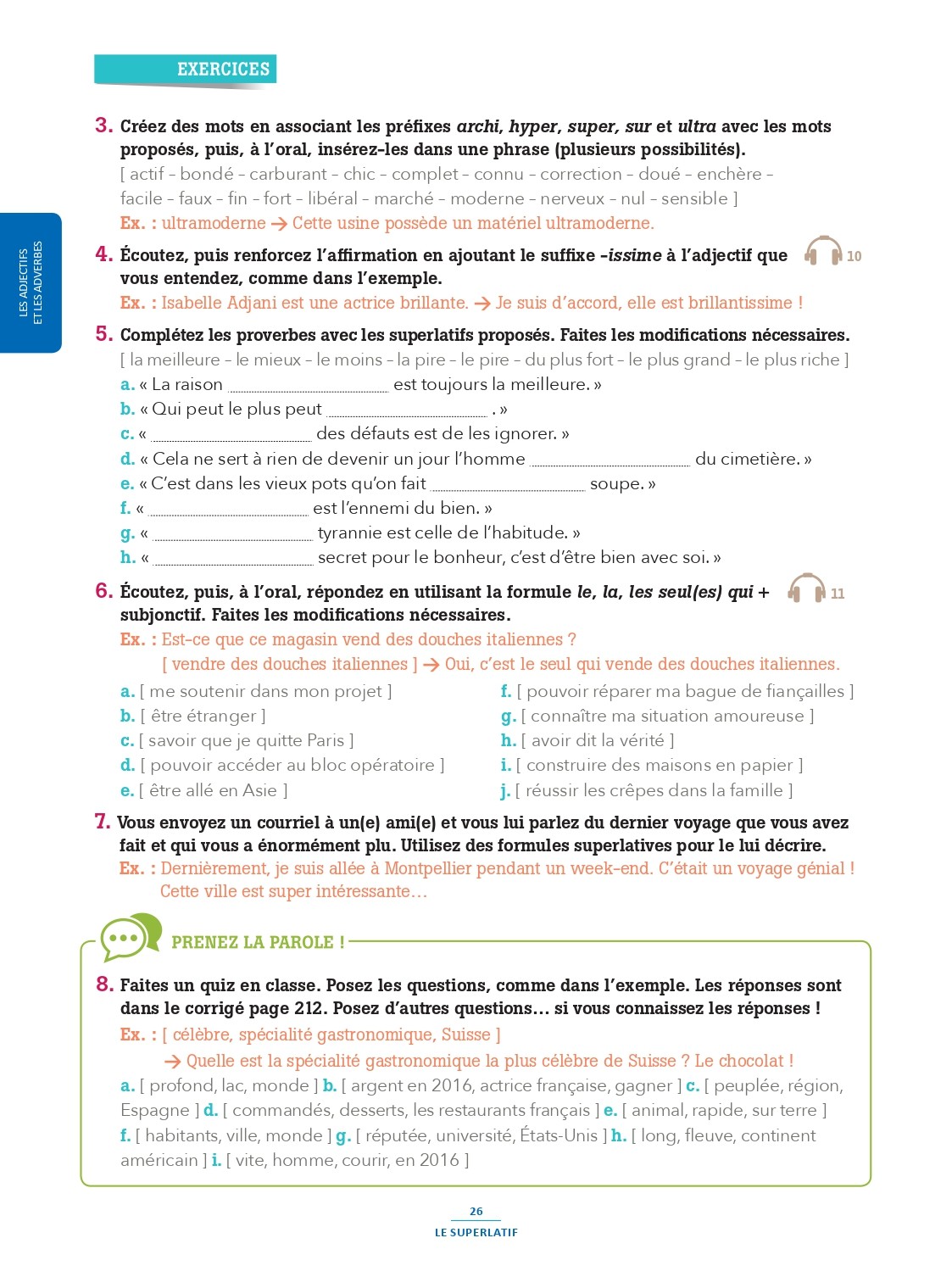 100% FLE B2 Grammaire Essentielle