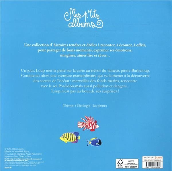 Le loup qui rêvait d'océan (Orianne Lallemand)