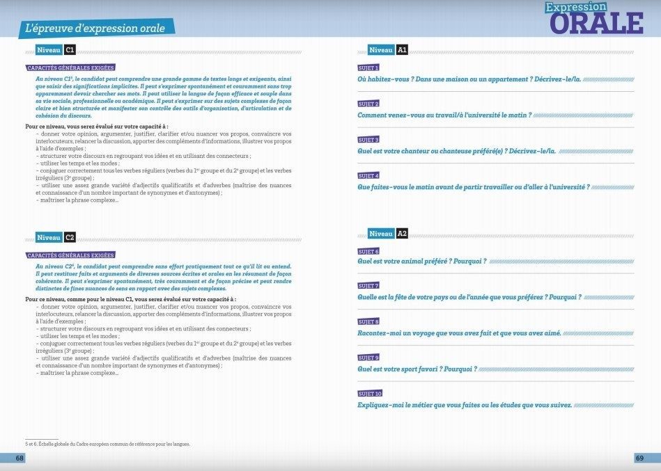 abc TCF pour le Québec