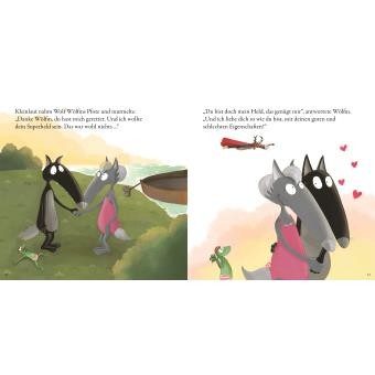 Le loup qui voulait être un super-héros (Orianne Lallemand)