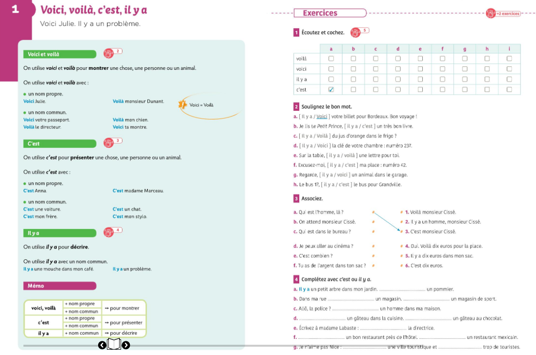 Exercices de Grammaire et Conjugaison A2
