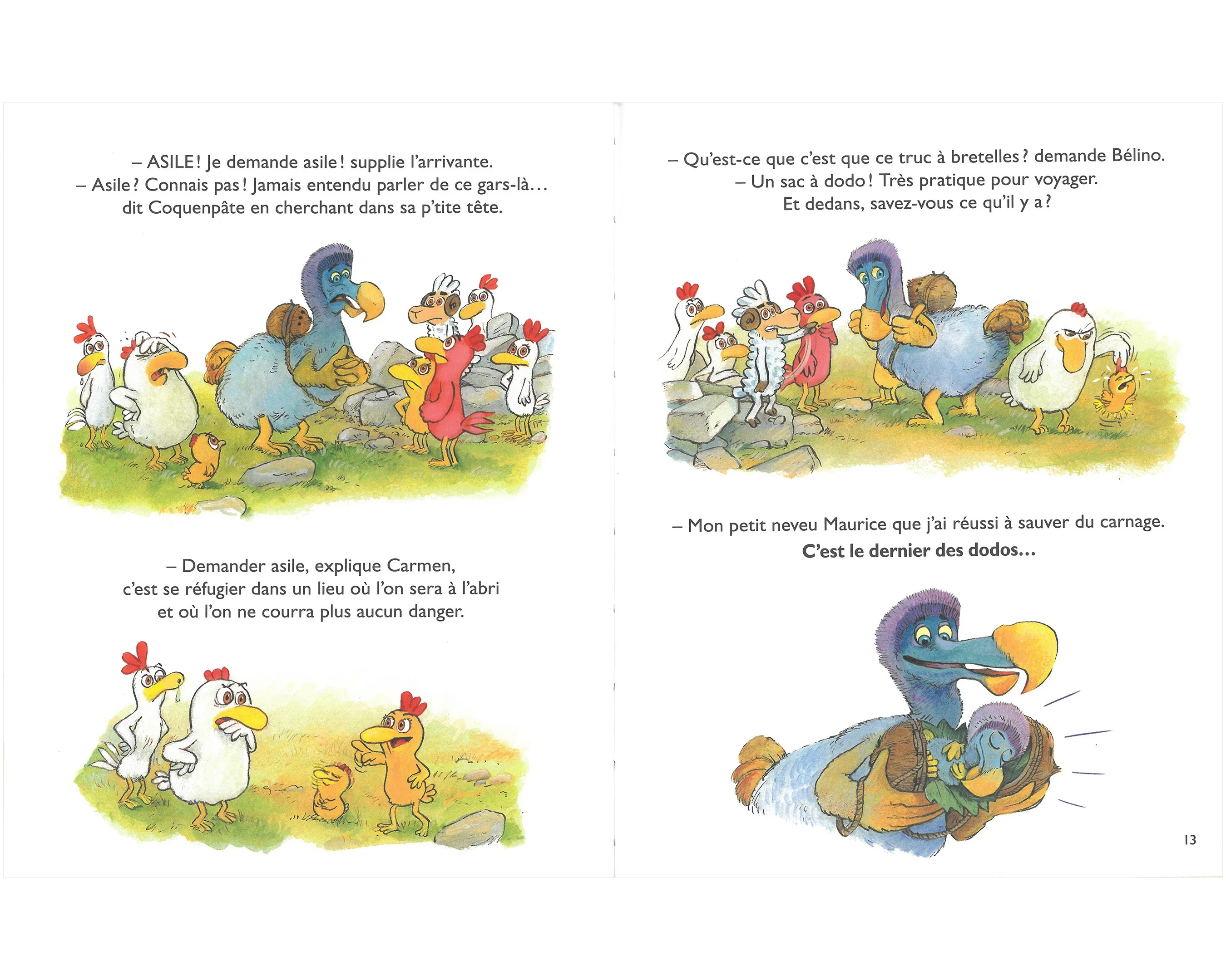 Les p'tites poules - Un p'tit dodo au poulailler (Christian Jolibois)