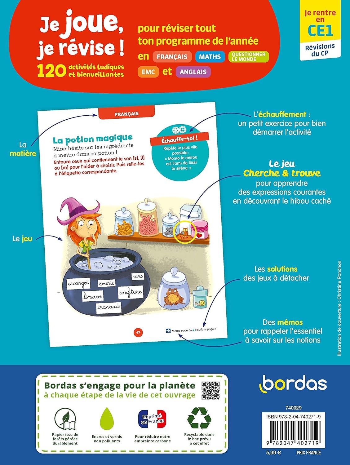 Je joue, je révise - Je rentre en CE1